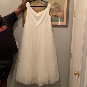 Wedding dress.   Size 16.